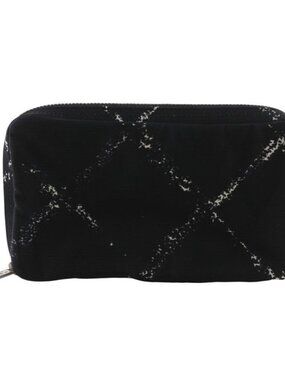 Chanel Travel Line Case Nylon Black Pouch